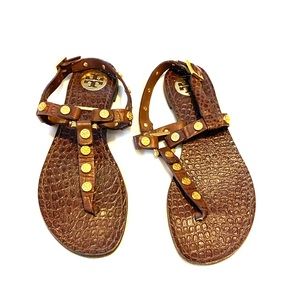 Tory Burch logo stalky sandal 5